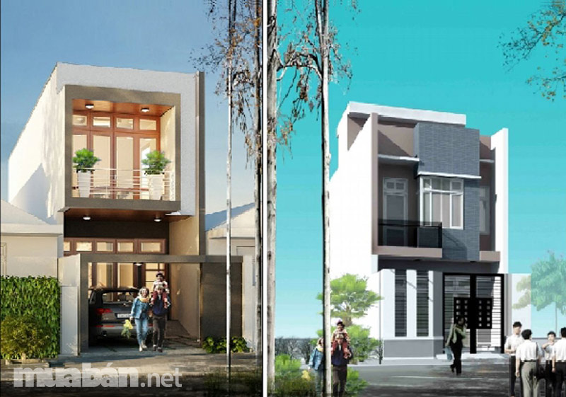 Mẫu nhà ống 2 tầng đẹp dành cho bạn và gia đình