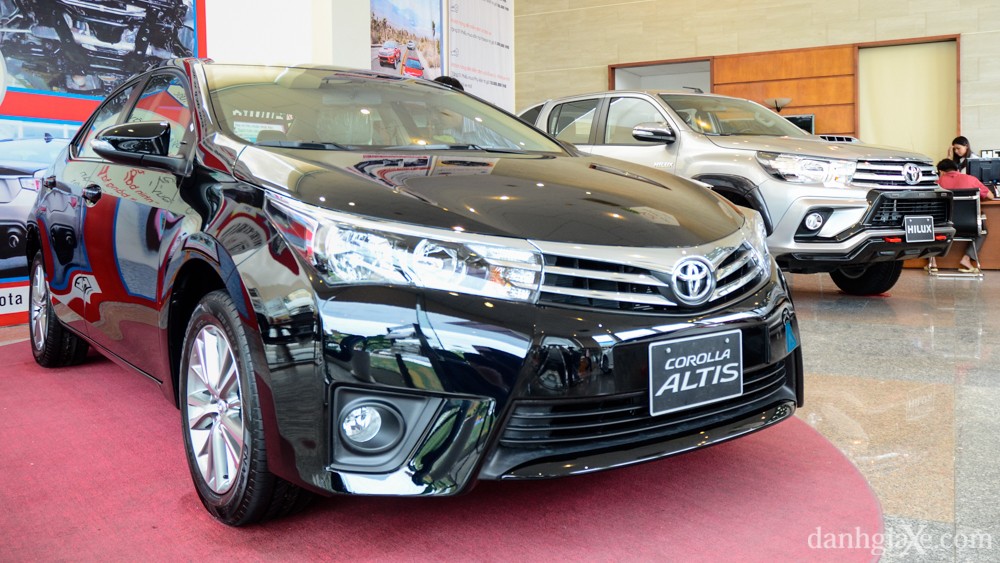 Các mức giá xe Toyota Corolla Altis
