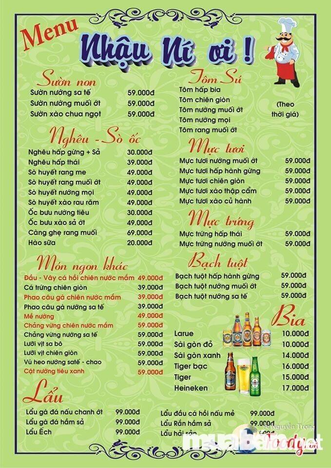 Giá cả cũng là một yếu tố quan trọng để giữ chân thực khách