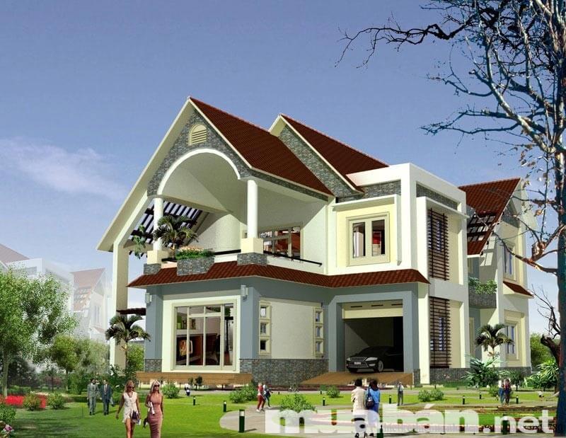 Biệt thự mái thái có nhiều ưu điểm