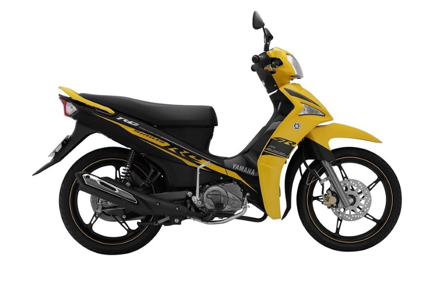 Tem xe Sirius Fi Phần tem xe được tạo điểm nhấn bởi thiết kế mới lạ