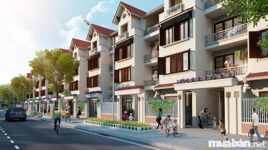 màu sơn cho căn nhà ống mặt tiền