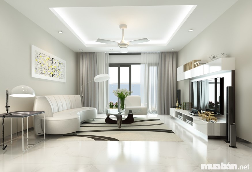 màu sơn cho căn nhà ống mặt tiền