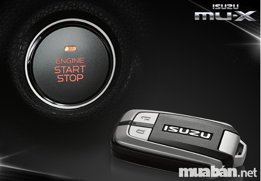 nút start/ stop Isuzu MU-X