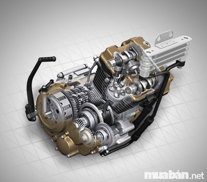 Đánh Giá Chi Tiết Suzuki Raider Fi R150 2017 : Vua Của Dòng Xe Underbone! 5 Động Cơ Xe Zuki Raider Fi R150 2017