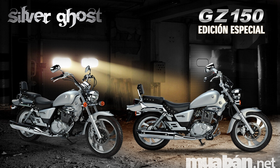 Xe côn tay Suzuki Xe côn tay Suzuki GZ 150-A: Kỵ sĩ mang giáp bạc