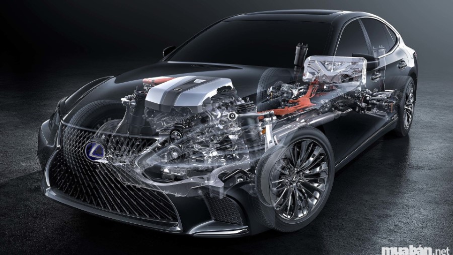 Xe ô tô Lexus LS500H Multi Stage Hybrid System làm nên đẳng cấp xe ô tô Lexus