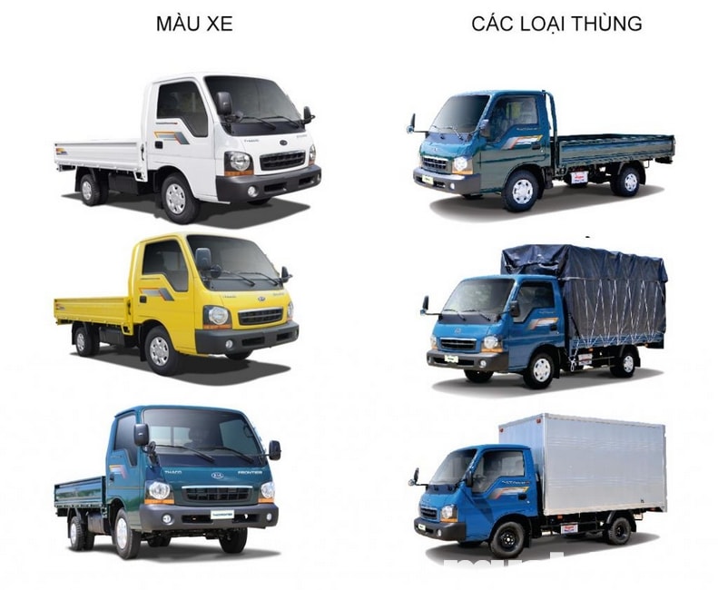 Các Loại Xe Tải Thaco Xe Tải Thaco Là Một Trong Những Dòng Xe Tải Nhẹ Được Ưa Chuộng