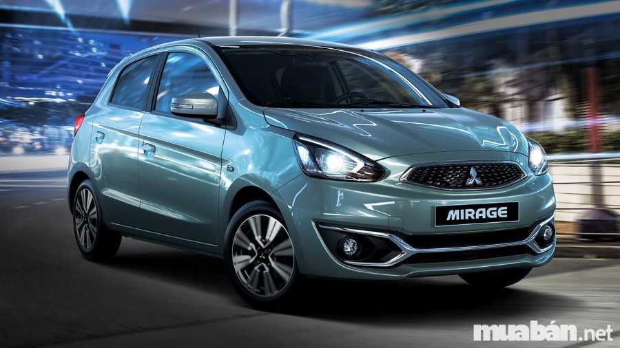 Ngoại thất Mitsubishi Mirage Mitsubishi Mirage có ngoại thất năng động, trẻ trung và khỏe khoắn