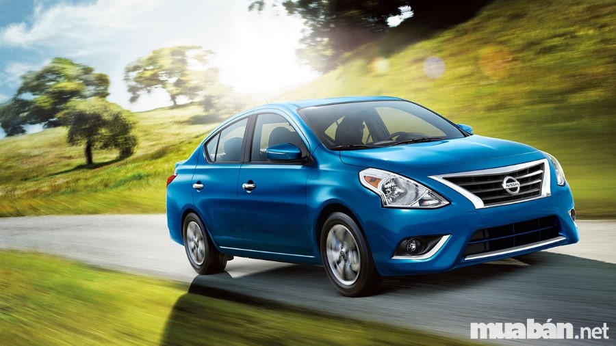 Ngoại thất Nissan Versa Ngoại thất Nissan Versa không có nhiều thay đổi