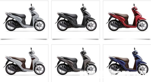 Bảng giá xe Honda mới nhất: Honda Vision 2017 sang chảnh
