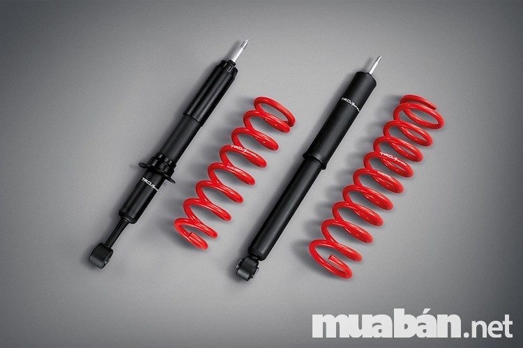 Bộ giảm xóc Bộ giảm xóc hạn chế những rung động từ mặt đường tác động đến người lái