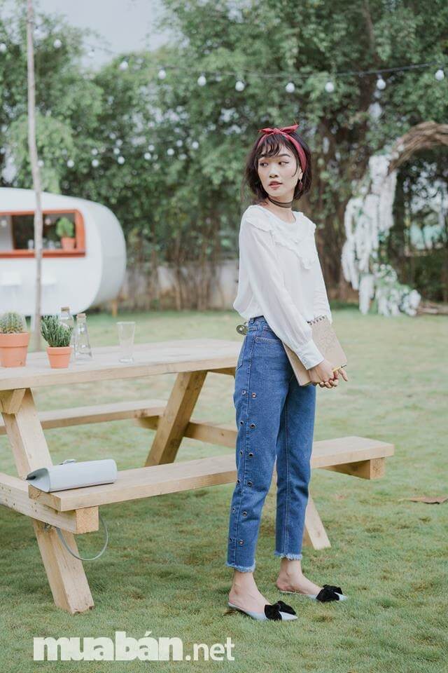 LEN là shop quần jeans nữ thời trang với giá cả phải chăng