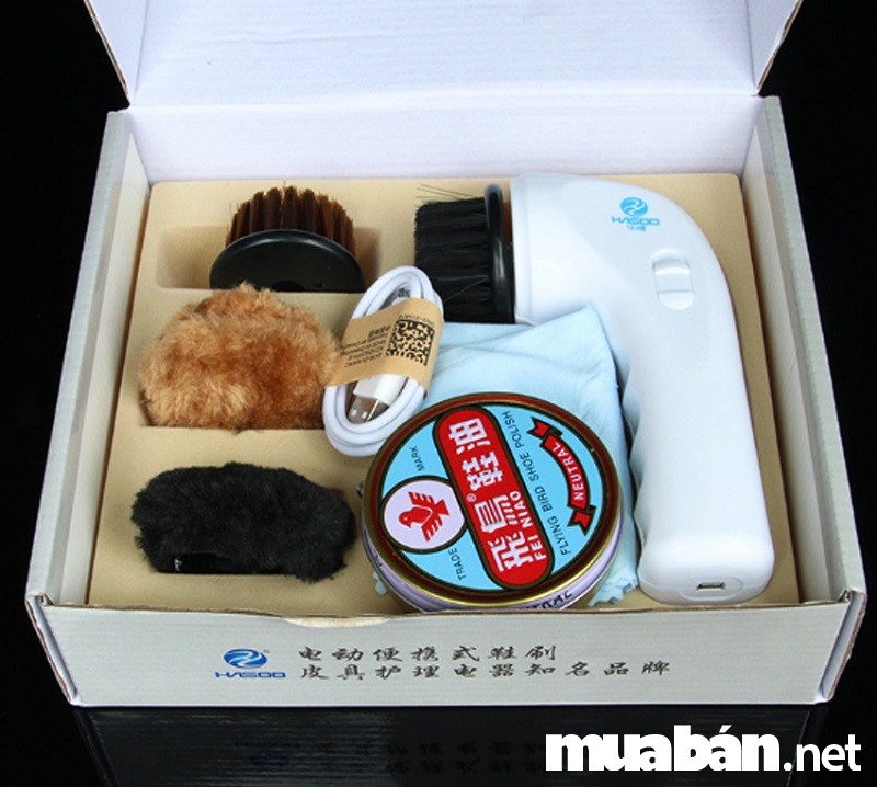 Máy đánh giày cầm tay nhỏ gọn và đơn giản