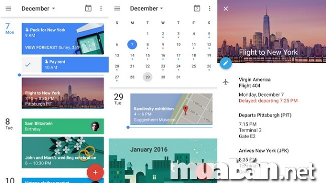 Những Ứng Dụng Hoàn Toàn Miễn Phí Dành Cho Samsung Galaxy S7 Edge 4 Gcalendar