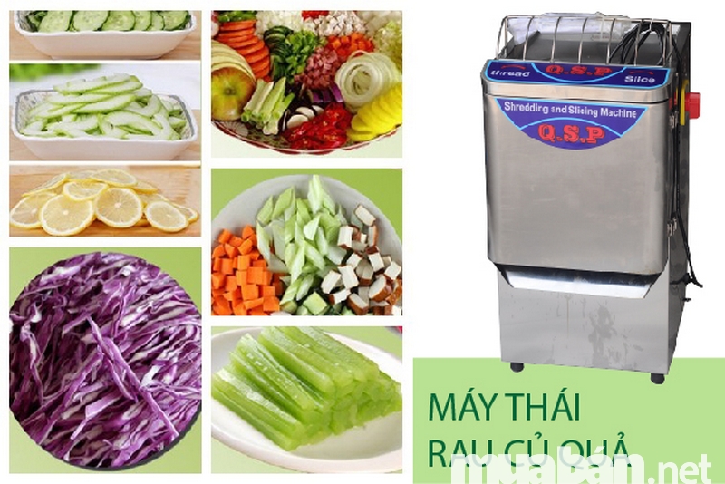 Máy Thái Rau Củ - Công Cụ Hữu Hiệu Thay Cho Thái Tay Thông Thường 4 Máy Thái Rau Củ