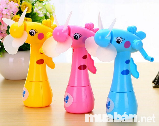 Lưu ý khi dùng quạt phun sương mini