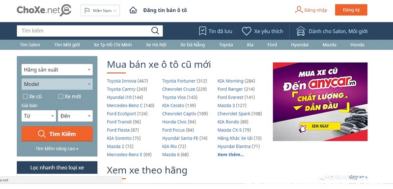 Danh Sách Những Trang Web Uy Tín Để Rao Bán Ô Tô Cũ 3 Rao Bán Ô Tô Cũ