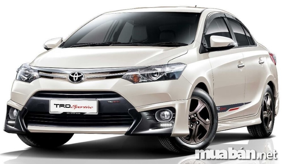Bảng giá xe Vios mới nhất 2018