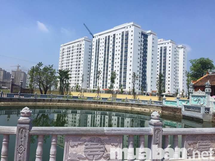 Chung cư Thanh Hà được xây dựng thanh 3 tòa căn hộ liền kề