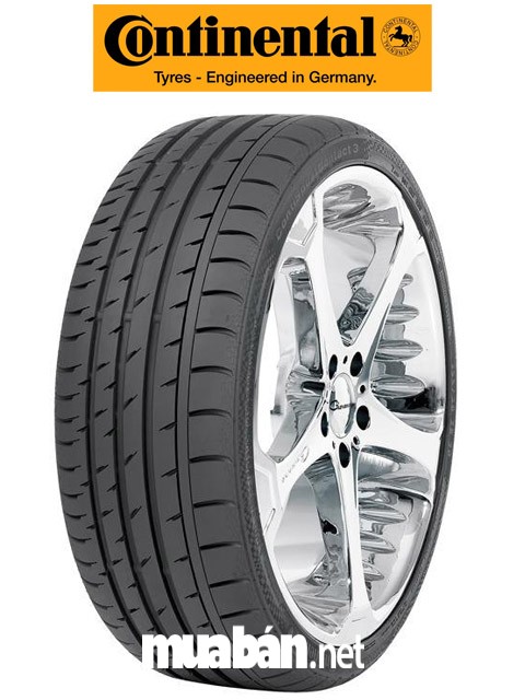 Đặc trưng của lốp Continental là độ bám tốt, tuy nhiên lốp khá mỏng