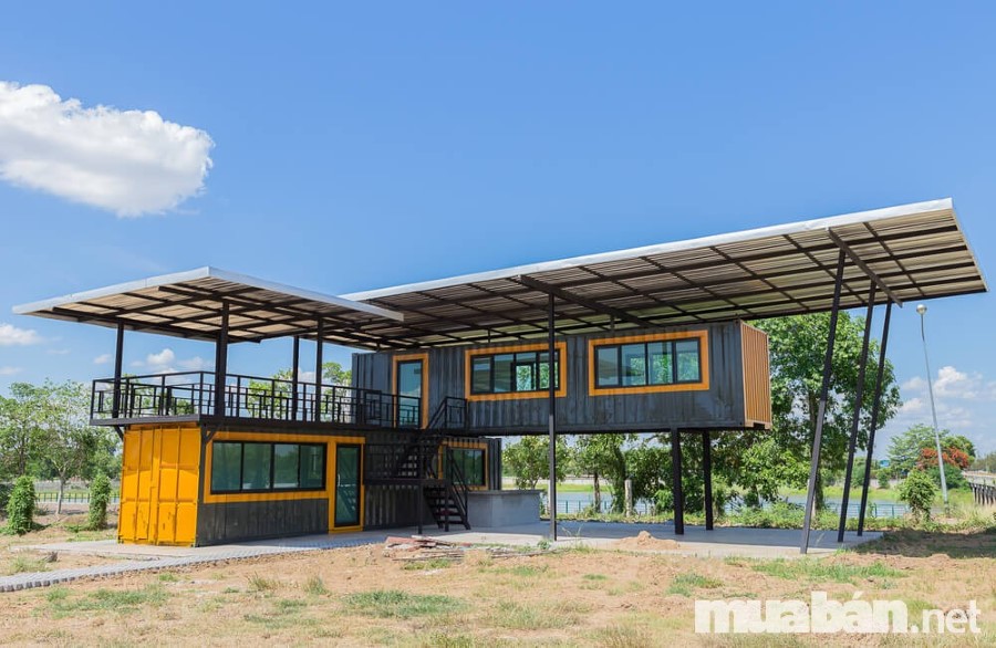 Tổng Hợp Mẫu Thiết Kế Nhà Container Đẹp Xuất Sắc Nhất Năm 2018 4 Nh%C3%A0 Ch%C3%A9O