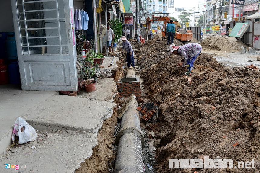 Bạn nên tìm hiểu độ cao mặt đường và nền nhà để dự đoán khu vực ngập nước