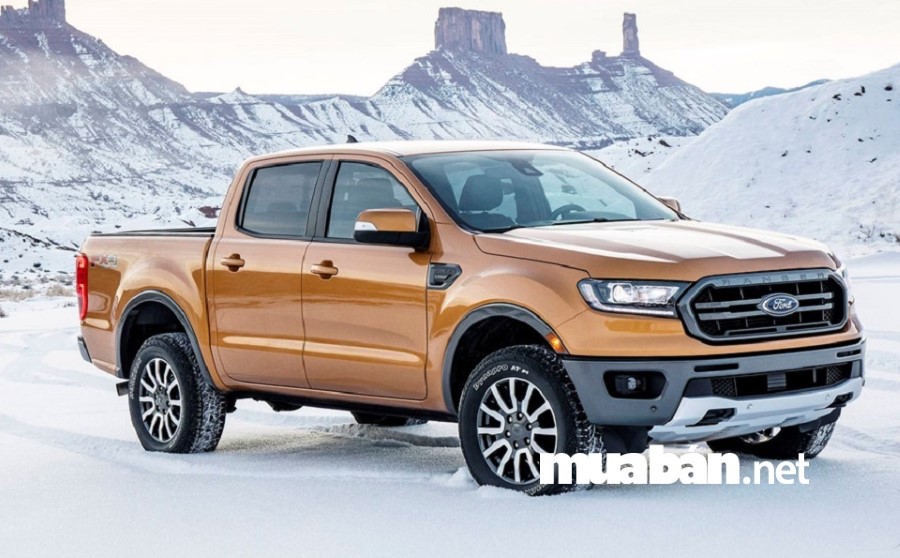 Ford Ranger 2019 có những bước lột xác ngoạn mục về "ngoại hình".