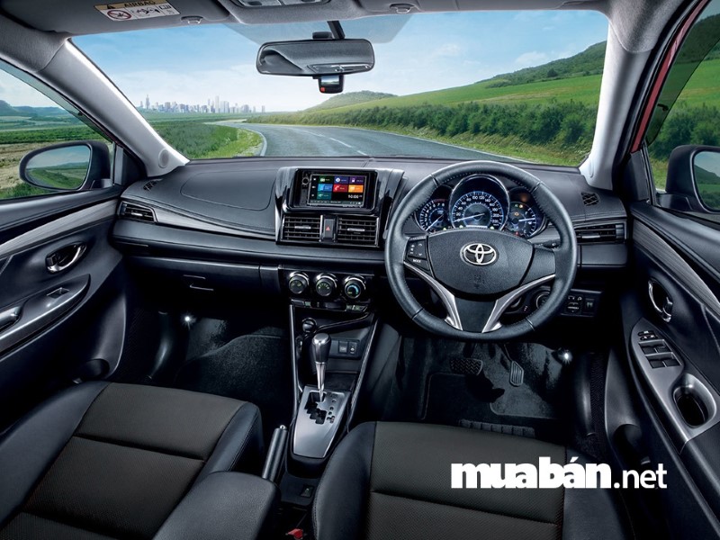 Năm 2018 Có Nên Mua Toyota Vios Hay Không ? 4 Nội Thất Của Xe Rất Tiện Nghi, Hiện Đại Và Sang Trọng.