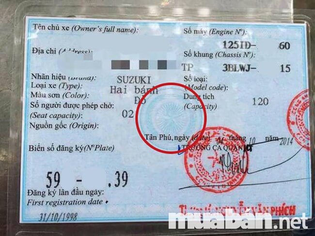 Kiểm tra giấy tờ xe để không gặp rắc rối sau này