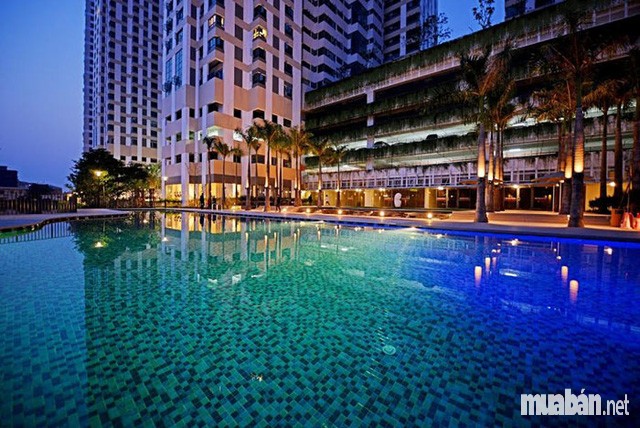bể bơi tại chung cư Mulberry Lane