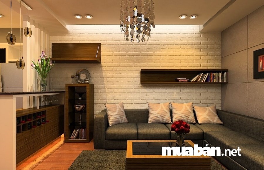 Những sắc màu tối trang trí ở phòng khách không chỉ tạo sự u ám đem lại cảm giác không tốt mà còn không đem lại vượng khí cho cả căn nhà.