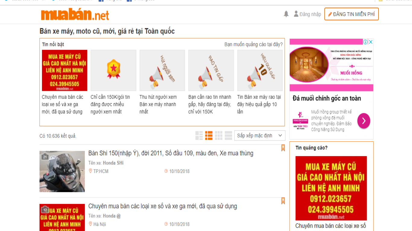 5 Bước Để Tạo Tin Đăng Bán Xe Máy Hấp Dẫn 2 Tìm Hiểu Và Lựa Chọn Các Trang Web Chuyên Đăng Tin Về Xe Máy