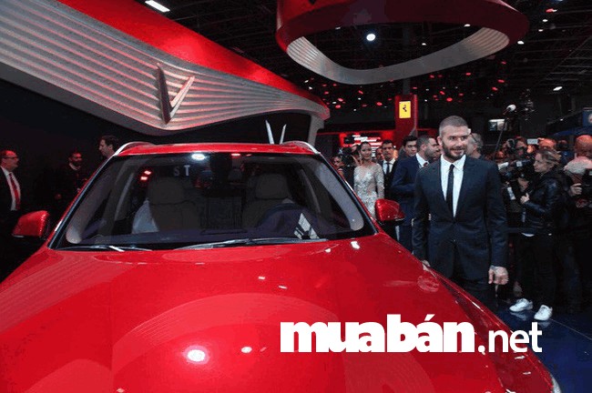 Sự xuất hiện của David Beckham trong buổi ra mắt Vinfast