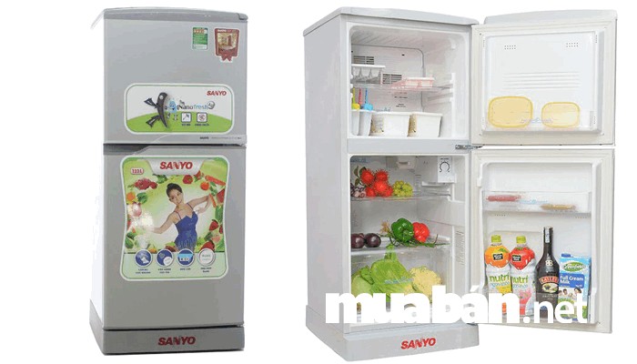 3 Kinh Nghiệm Giúp Bạn Chọn Tủ Lạnh Giá Rẻ Cho Gia Đình 8 Tủ Lạnh Sanyo Sr-125Rn