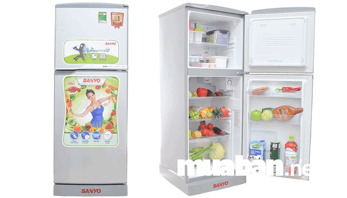 3 Kinh Nghiệm Giúp Bạn Chọn Tủ Lạnh Giá Rẻ Cho Gia Đình 9 Tủ Lạnh Sanyo Sr-145Rn