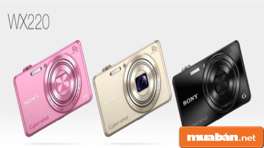 Máy ảnh Sony DSC WX220 được thiết kế khá nhỏ gọn.