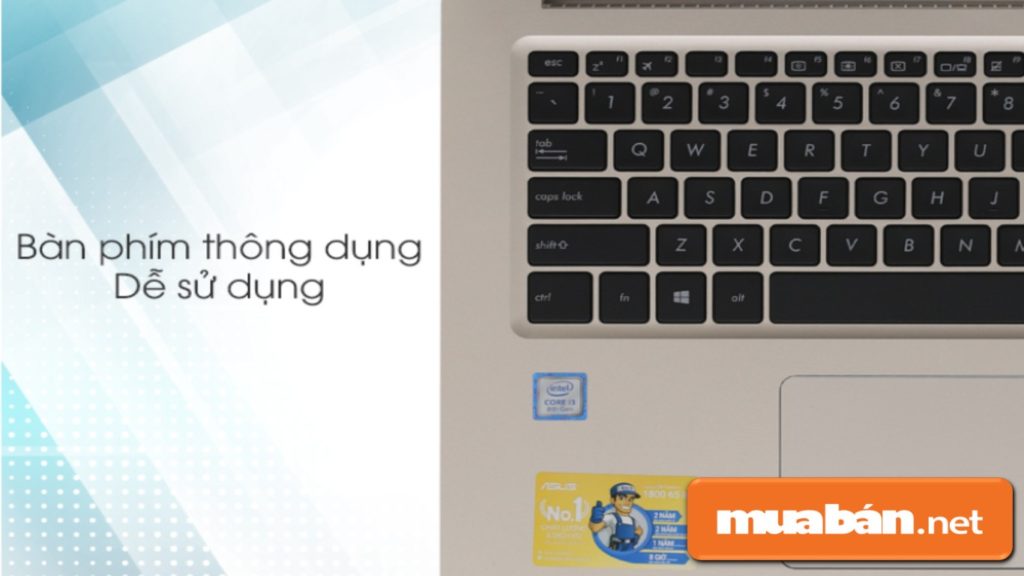 Laptop Cũ Asus – Chọn Mua Máy Nào Với Giá Dưới 10 Triệu? 4 Bàn Phím Của Asus A510Ua I3 8130U Thông Dụng, Dễ Sử Dụng.