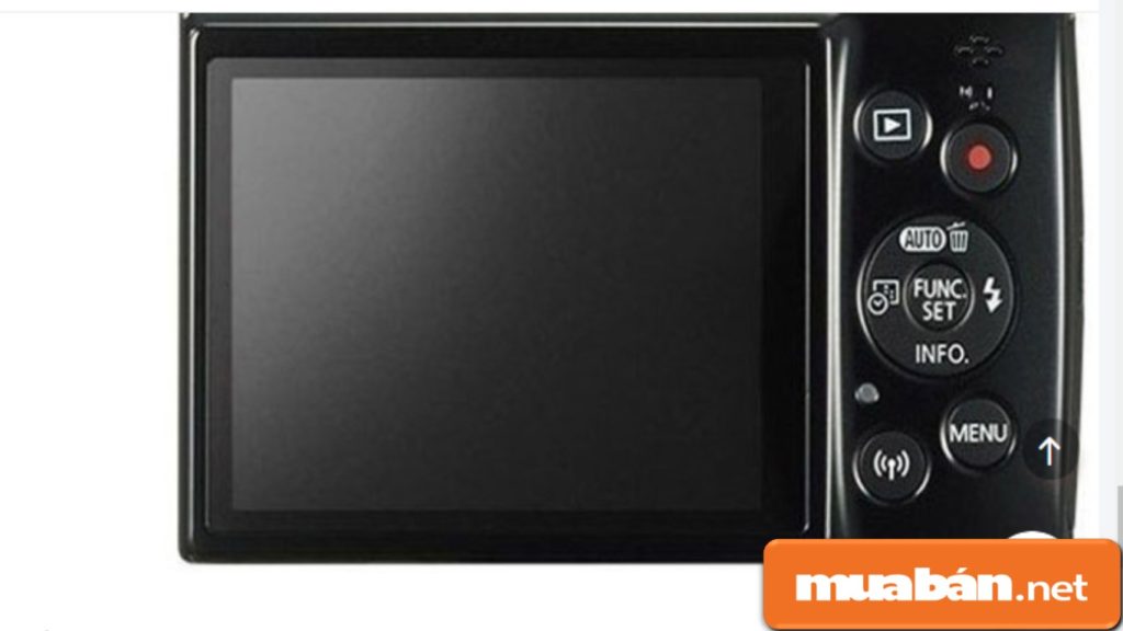 Màn hình LCD 2.7 icnh, giúp bạn dễ thao tác, điều chỉnh máy.