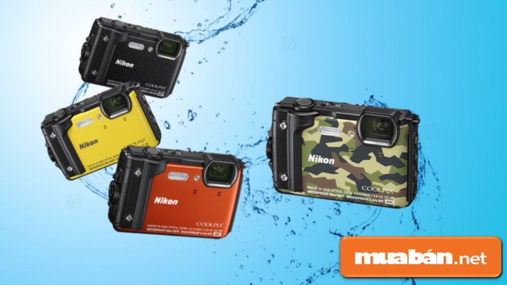 Top 4 Máy Chụp Hình Cho Chất Lượng Hình Ảnh Siêu Đỉnh! 5 Nikon Coolpix W300 Trông Khá Nổi Bật Và Trẻ Trung Với Những Màu Sắc Hiện Đại.