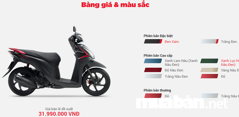 Honda Vision 2019 - Trang Bị Smartkey, Thêm Nhiều Tùy Chọn Màu Sắc 3 Honda Vision 2019 - Thêm Nhiều Tùy Chọn Màu Sắc.