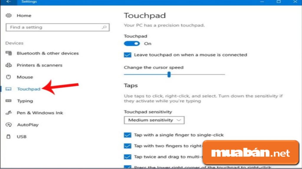 Nên Làm Gì Khi Chuột Laptop Bị Đơ??? 5 Các Thao Tác Để Kiểm Tra Chế Độ Touchpad Sensitivity Trên Laptop Của Bạn.