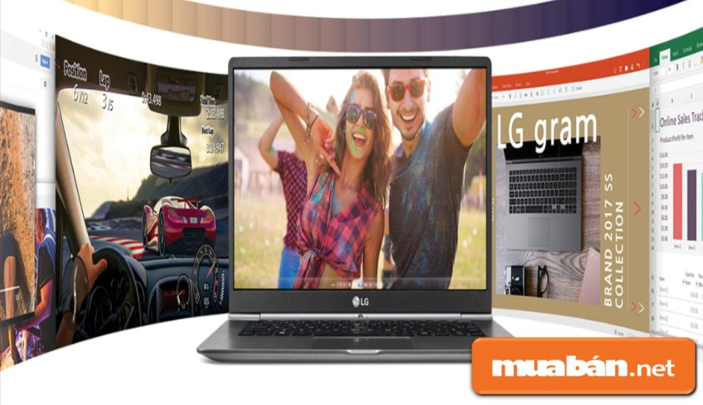 Gram Z970-G được LG đầu tư với bộ vi xử lý Intel Core i5-7200U, tốc độ CPU 2.5GHz, giúp máy chạy đa nhiệm khá tốt.