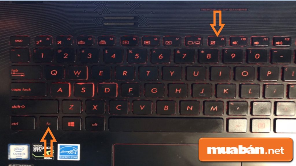 Nên Làm Gì Khi Chuột Laptop Bị Đơ??? 4 Bạn Kiểm Tra Chức Năng Bật/Tắt Touchpad Trên Asus Bằng Cách Giữ Đồng Thời 2 Phím Fn + F9.