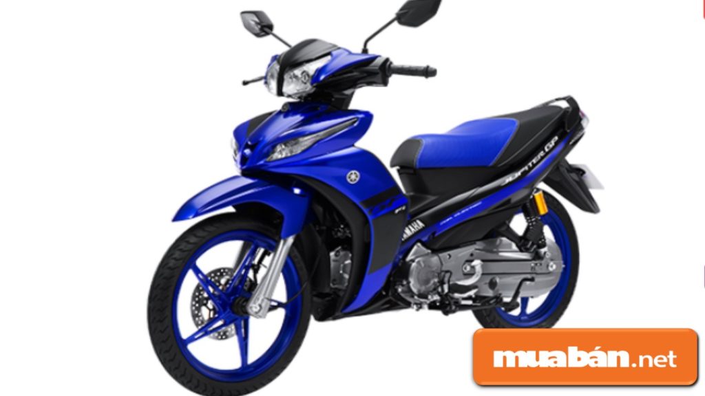 Xe số Yamaha Jupiter Fi có thiết kế khá nam tính, sang trọng.