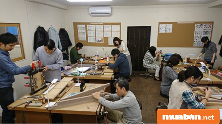 Thợ mộc được đào tạo sẽ chiếm nhiều ưu thế hơn trong quá trình phát triển nghề.