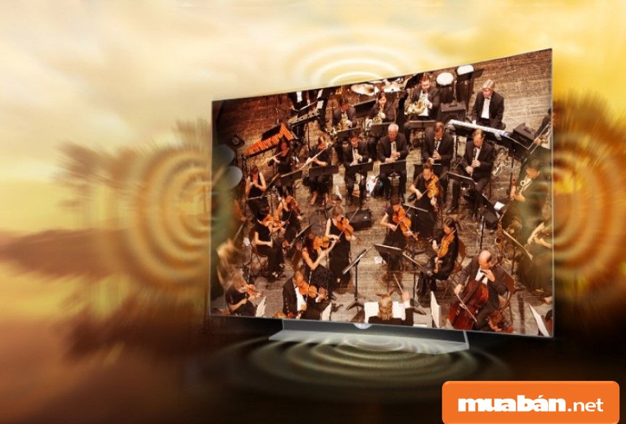 LG Oled EG920T giúp bạn có những trải nghiệm âm thanh như trong rạp với 2 loa có công suất 20W.