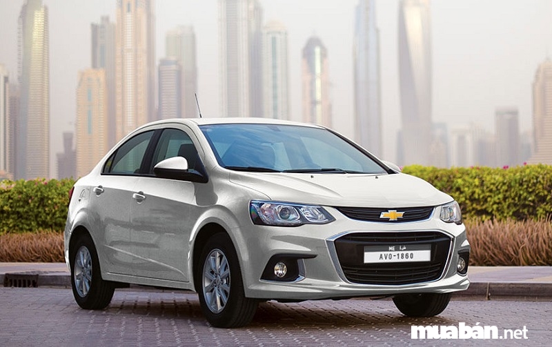 Ngoại thất Chevrolet Aveo 2017