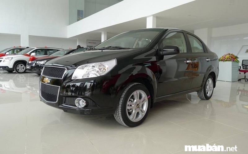 Đầu xe sedan Aveo 2017