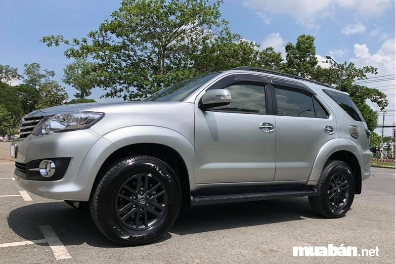 Ngoại thất Toyota Fortuner bản 2015